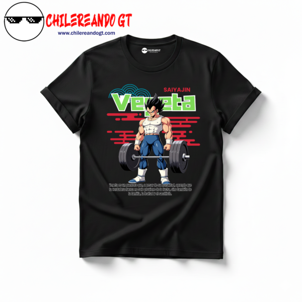 TSHIRT VEGUETA  GYM ANIME