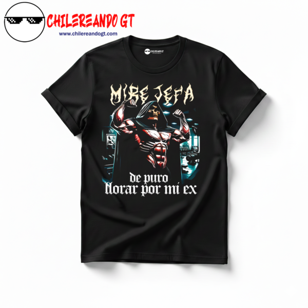 TSHIRT CALACAS MIRE JEFA DE PURO LLORAR POR MI EX