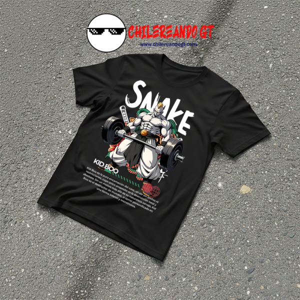 TSHIRT SNAKE GYM ANIME