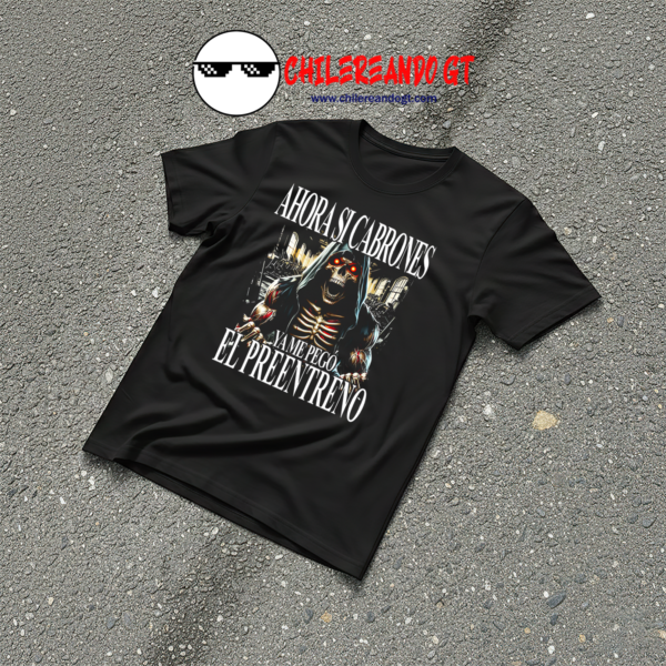 TSHIRT CALACAS - PEGÓ EL PREENTRENO GYM