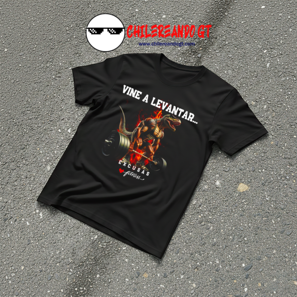 290126-2 TSHIRT ANIMAL GYM - VINE A LEVANTAR