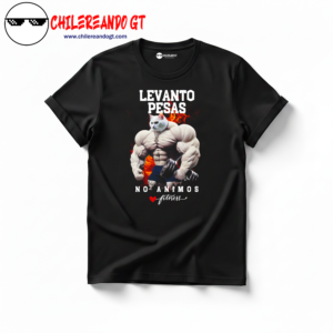 TSHIRT ANIMAL GYM - LEVANTO PESAS NO ANIMOS