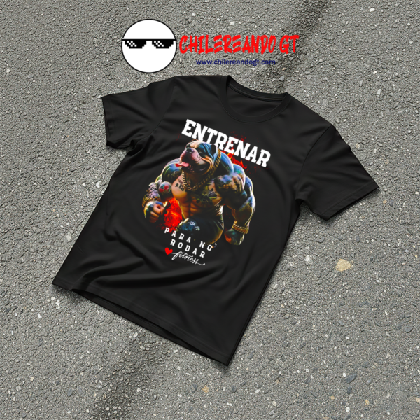 TSHIRT ANIMAL GYM - ENTRENAR PARA NO RODAR