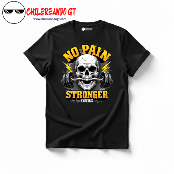 TSHIRT ANIMAL GYM - NO PAIN STRONGER