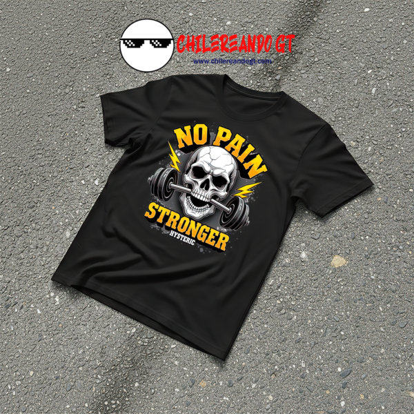 TSHIRT ANIMAL GYM - NO PAIN STRONGER