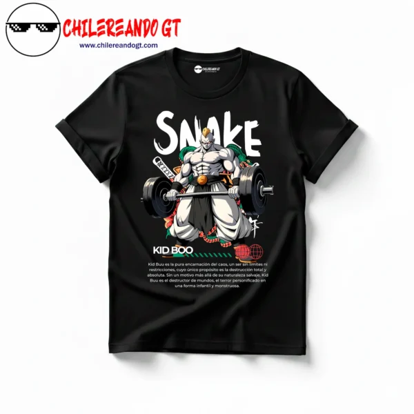 TSHIRT SNAKE GYM ANIME