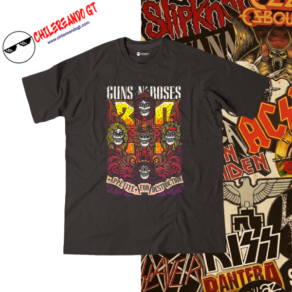 TSHIRT ROCK - GUNS N´ ROSES 4