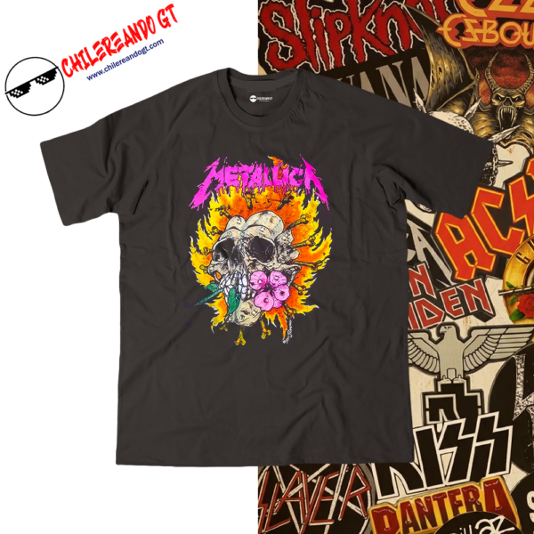 TSHIRT ROCK - METALLICA 3