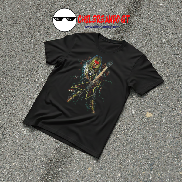 TSHIRT ROCK - CALACA GUITARRA